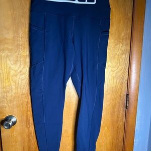 Women’s Navy Blue Leggings XL